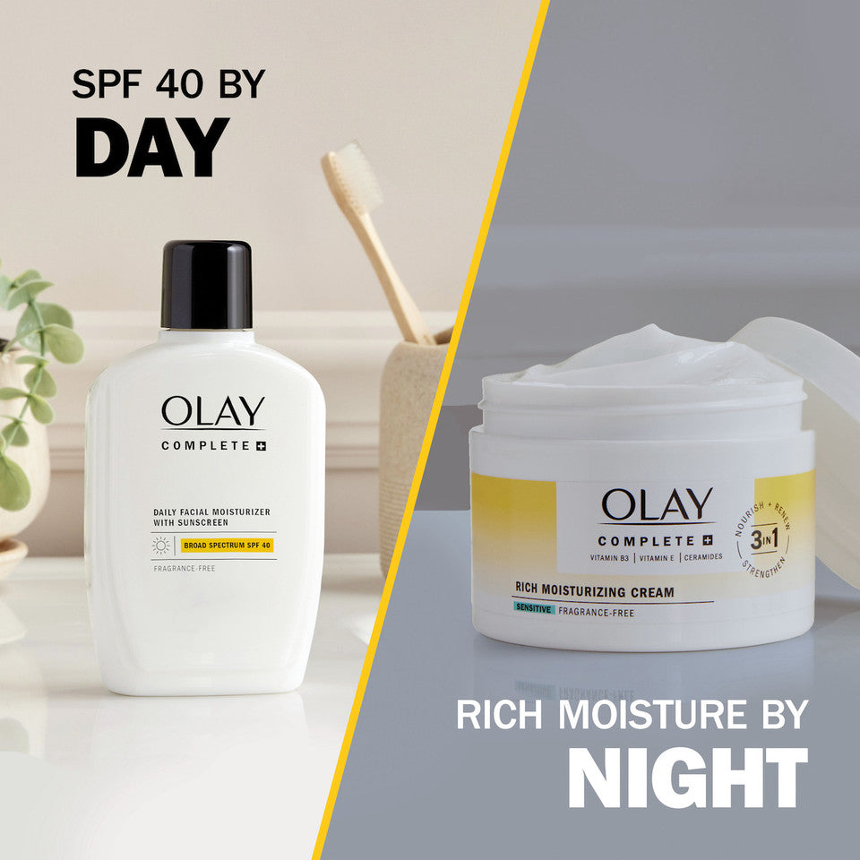 Olay Complete + Rich Moisturizing Cream Sensitive - Image 8