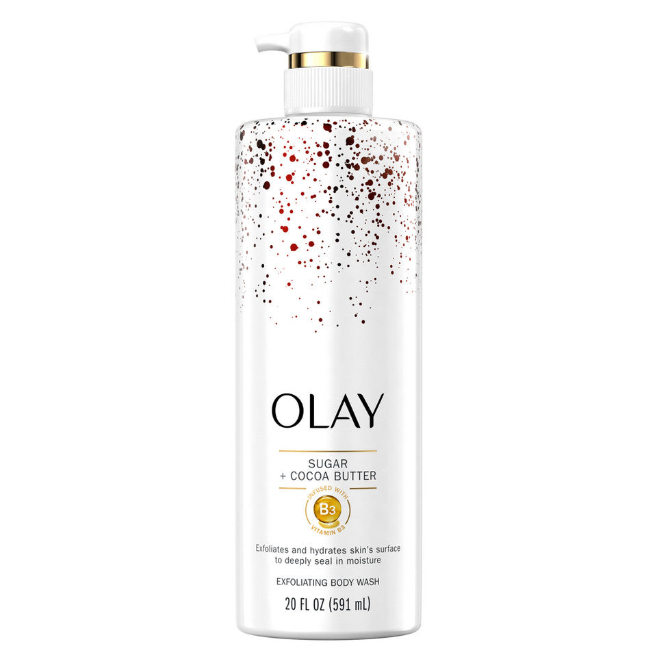 Exfoliating & Moisturizing Body Wash Sugar, Cocoa Butter and Vitamin B3 - Image 2