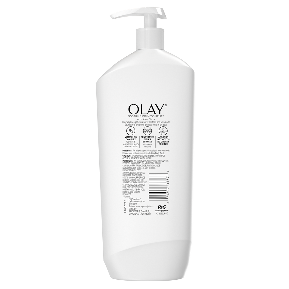 Olay Soothing Dryness Relief Hydrating Body Lotion - Image 3