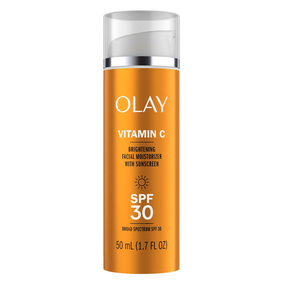 Olay Vitamin C Brightening Facial Moisturizer with Sunscreen SPF 30